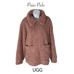 UGG Kaley Teddy Bear Jacket NWT size Medium